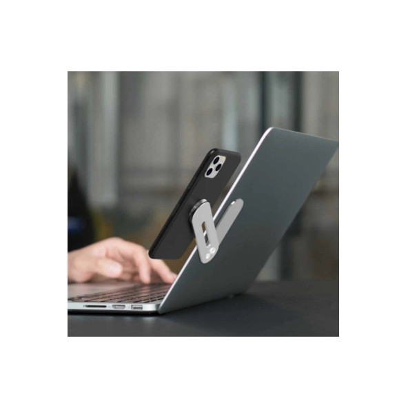 Manyetik Laptop Masaüstü Bilgisayar Cep Telefonu Tutucu Stant