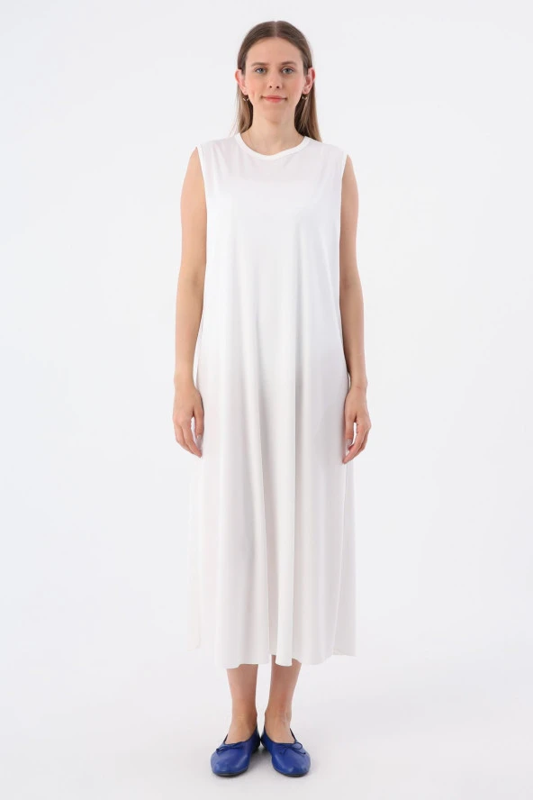 Allday Ekru Basic Elbise Astarı - Resim 2