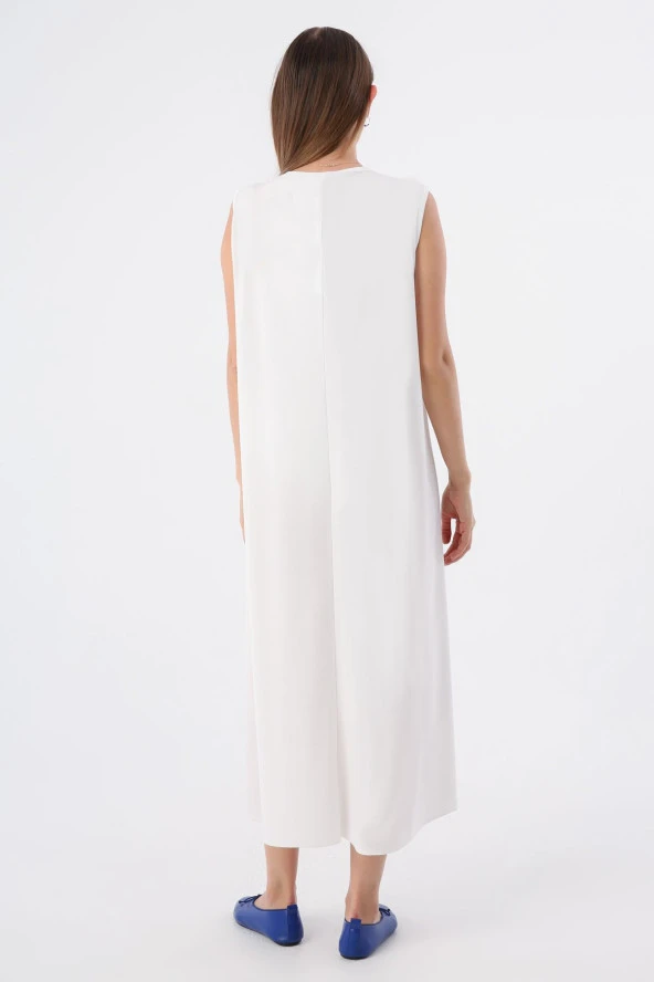 Allday Ekru Basic Elbise Astarı - Resim 4