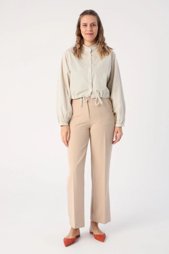 Allday Bej Cepli Bol Paça Pantolon - 2