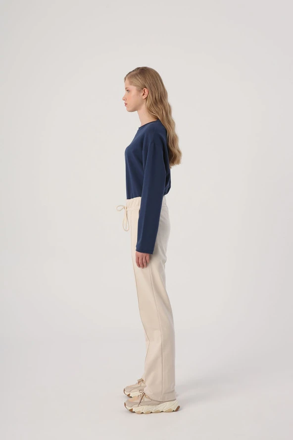 Allday Açık Bej Cepli Eşofman Altı - Resim 3