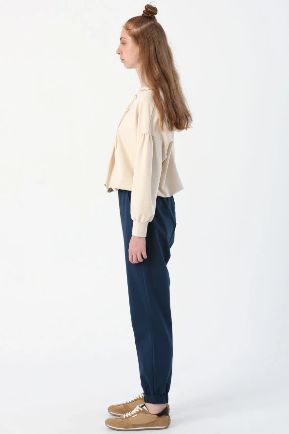 Allday Koyu Indigo Jogger Eşofman Altı - 3