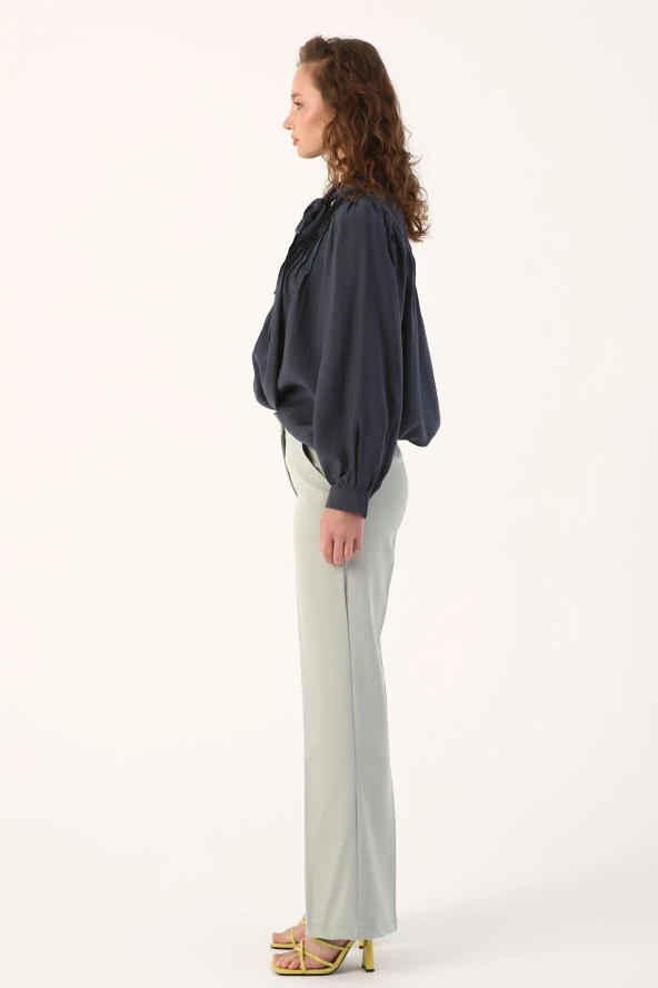 Allday Mint Cepli Bol Paça Pantolon - 3