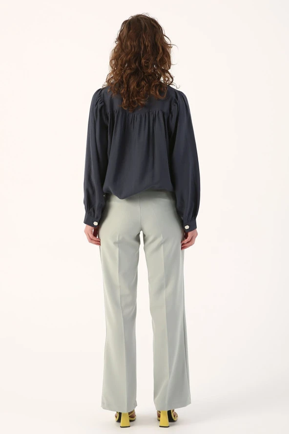 Allday Mint Cepli Bol Paça Pantolon - 4