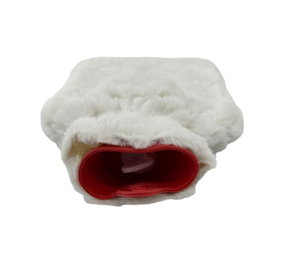 Vichy Papyonlu Peluşlu Sıcak Su Torbası Beyaz 2 LT - 3