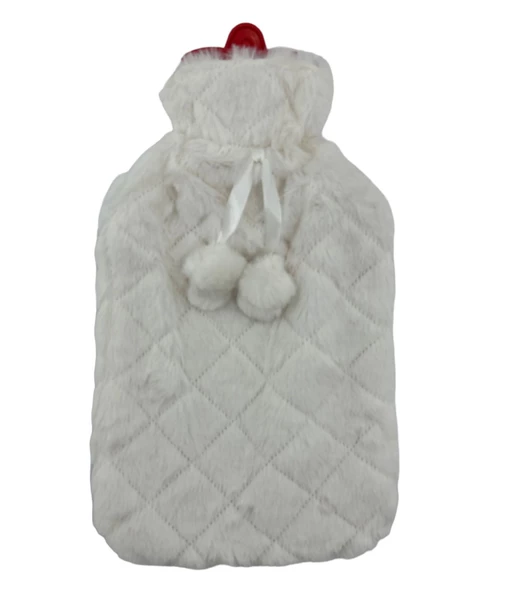 Vichy Papyonlu Peluşlu Sıcak Su Torbası Beyaz 2 LT - 2