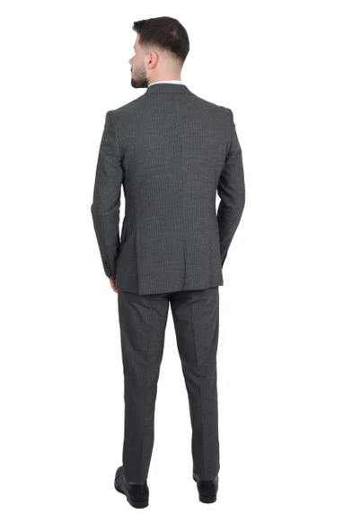 Erkek Yelekli Takım Elbise 200 - Resim 11