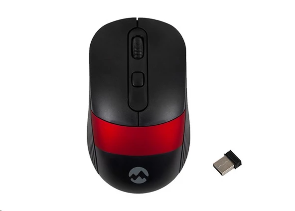 Everest SM-18 Usb Siyah/Kırmızı 2.4Ghz Optik Kablosuz Mouse