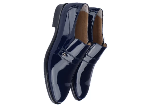 34689 Erkek Makosen Rugan Ayakkabı - 3