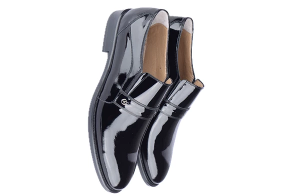 34689 Erkek Makosen Rugan Ayakkabı - 10