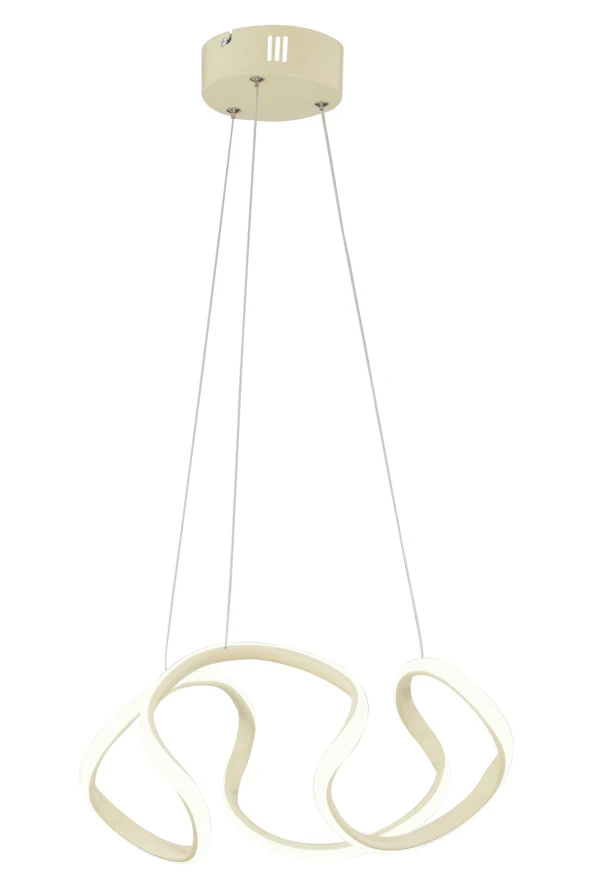 Dekorluna Modern Enzo Krem Modern Sarkıt Led Avize - 2