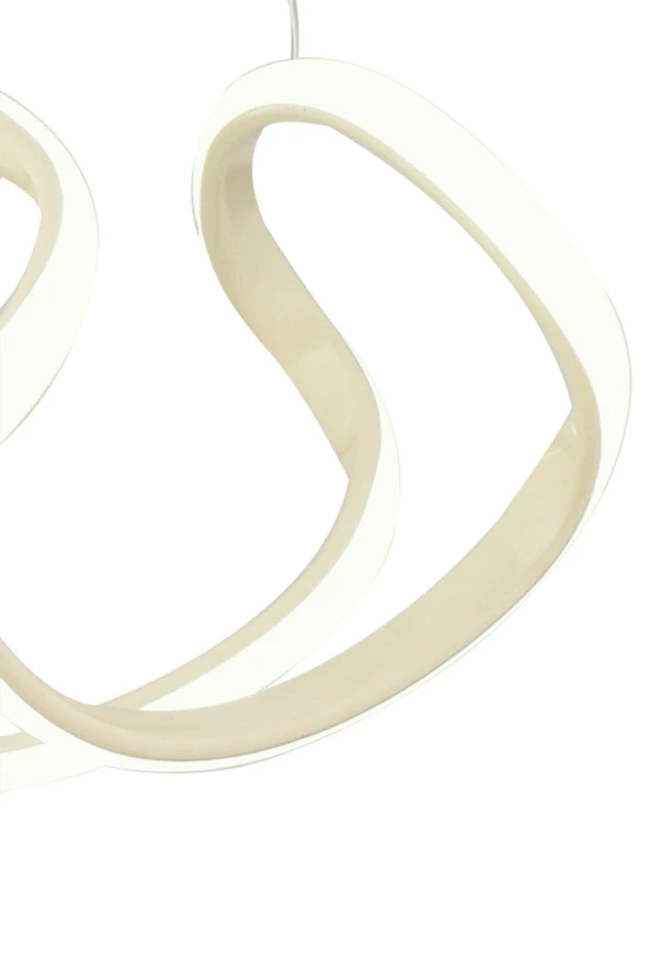 Dekorluna Modern Enzo Krem Modern Sarkıt Led Avize - 3