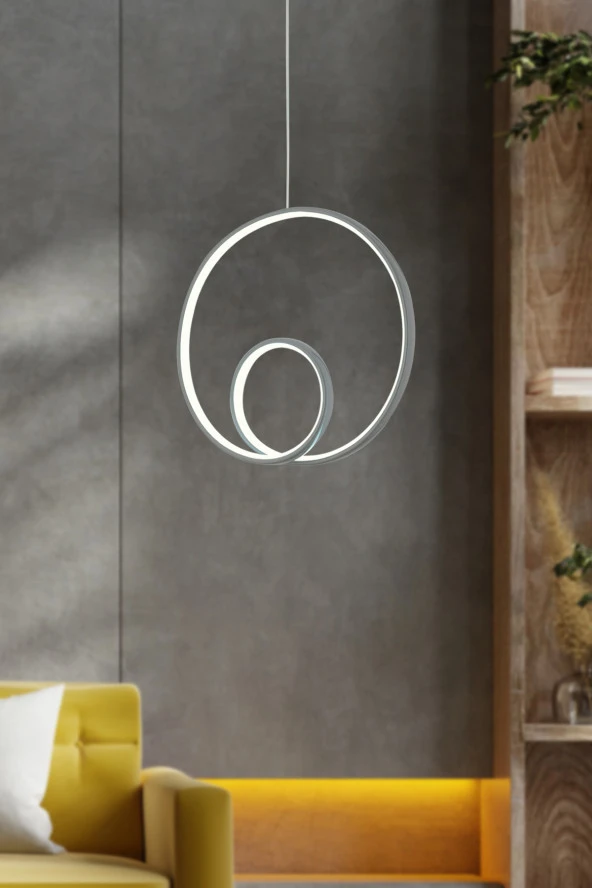 Dekorluna Juno Füme Modern Sarkıt Led Avize