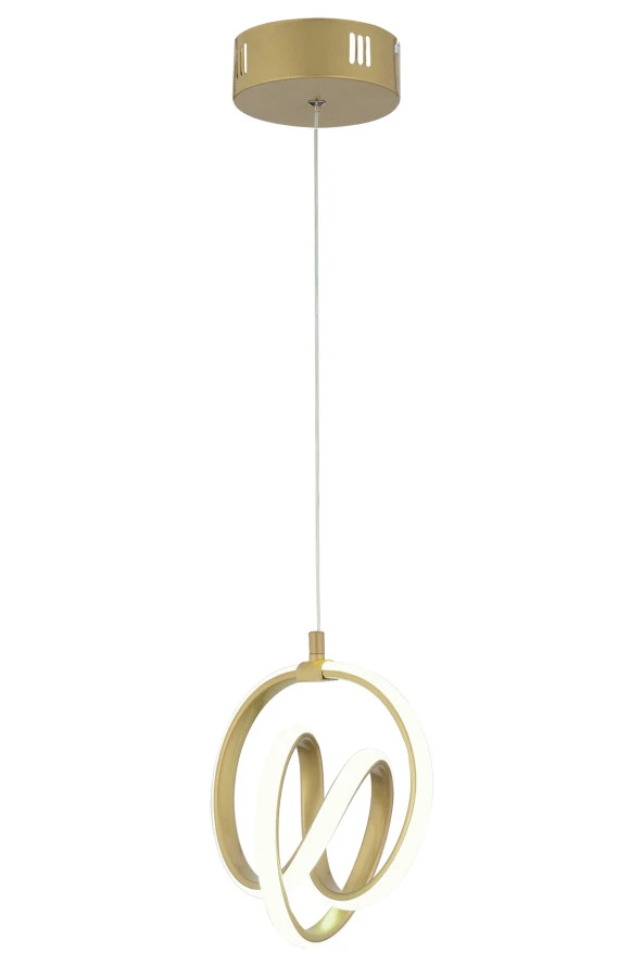 Dekorluna Venita Eskitme Modern Sarkıt Led Avize Salon Mutfak Oda Hol Ledli Avize - 6