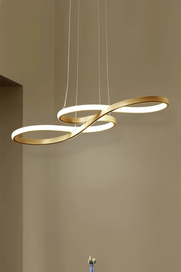 Dekorluna Modern Rimaldo Eskitme Sarkıt Led Günışığı Power Ledli Salon Mutfak Oda Hol Ledli Avize - 2