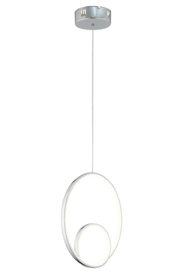 Dekorluna Juno Krom Modern Sarkıt Led Avize - 4