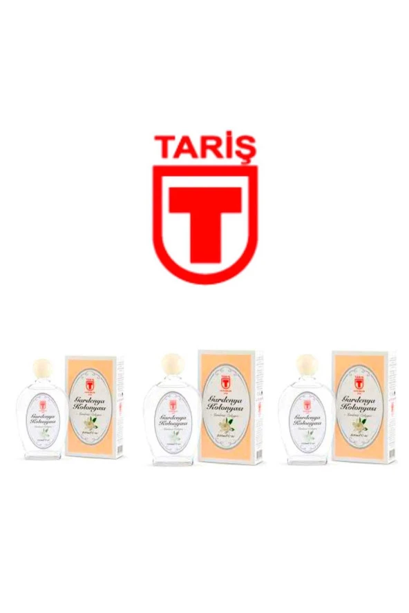 TARİŞ Gardenya Kolonyası 3X200 Ml