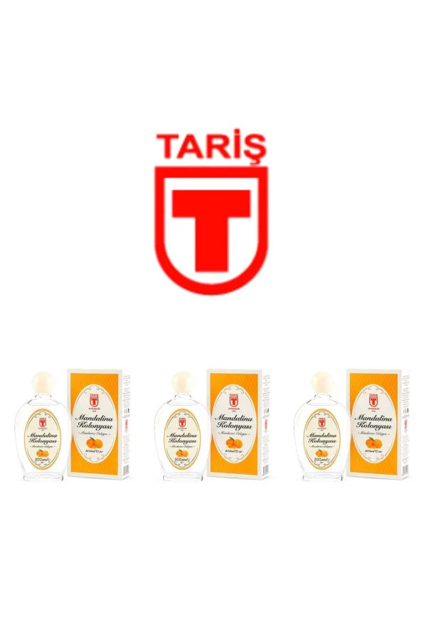 TARİŞ Tariş Mandalina Kolonyası 3X200 Ml