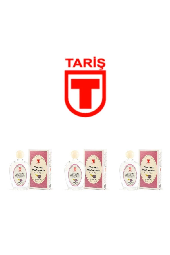 TARİŞ Tariş Lavanta Kolonyası 3X200 Ml