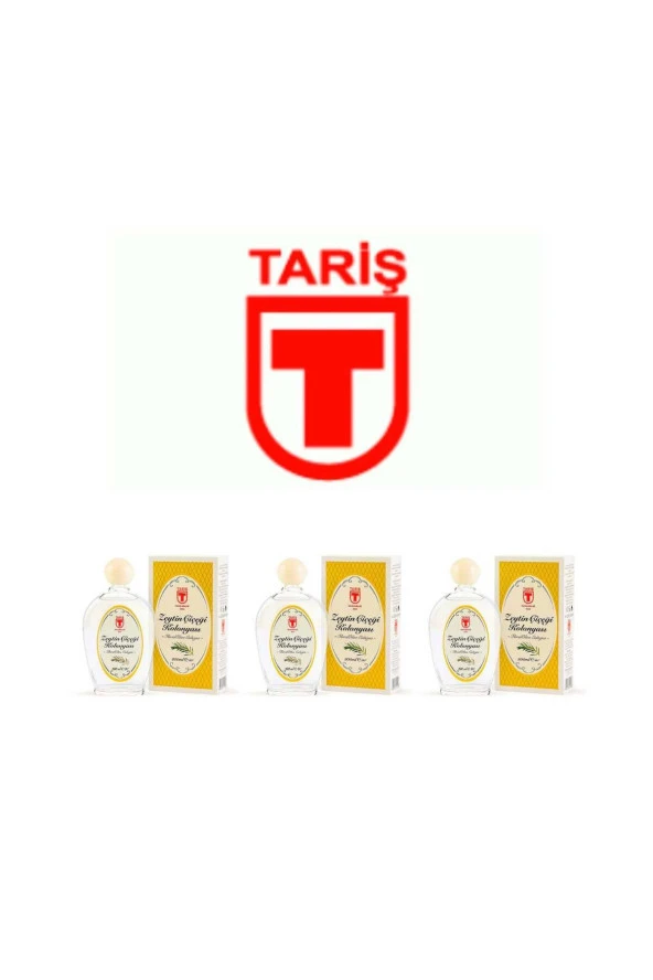 TARİŞ Zeytinçiçeği Kolonyası 3X200 Ml