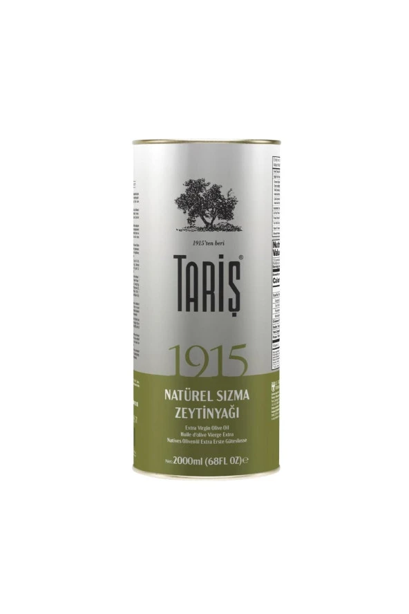 TARİŞ 1915 Naturel Sızma Zeytinyağı 2 Lt.