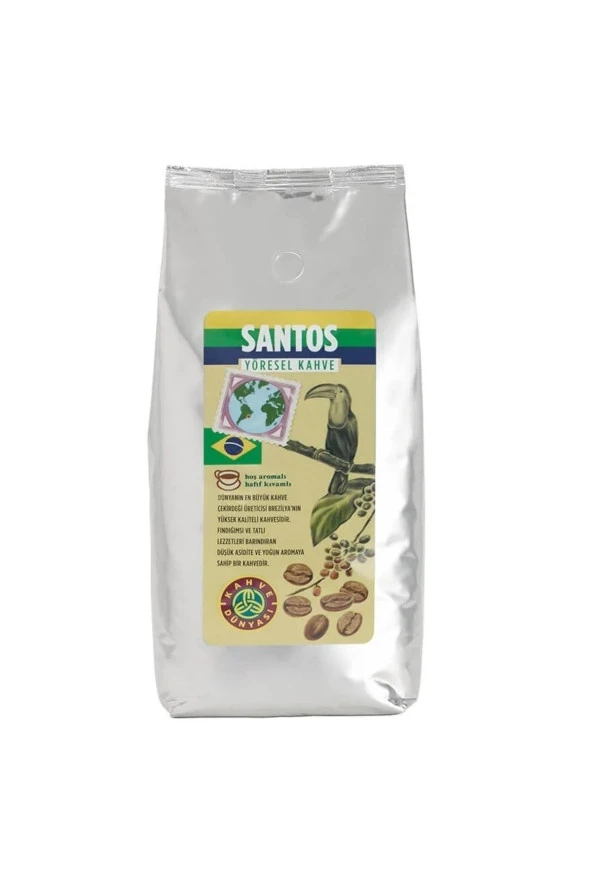 Kahve Dünyası Yöresel Santos Çekirdek Filtre Kahve 1000gr