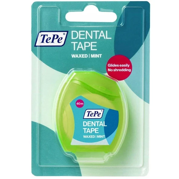 Tepe Dental Tape T152 40 mt Mumlu Diş İpi