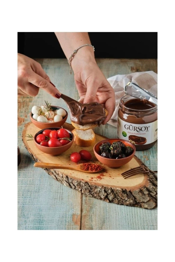 Gürsoy Kakaolu Fındık Kreması Cam Kavanoz 700 G X 2 Adet - 2