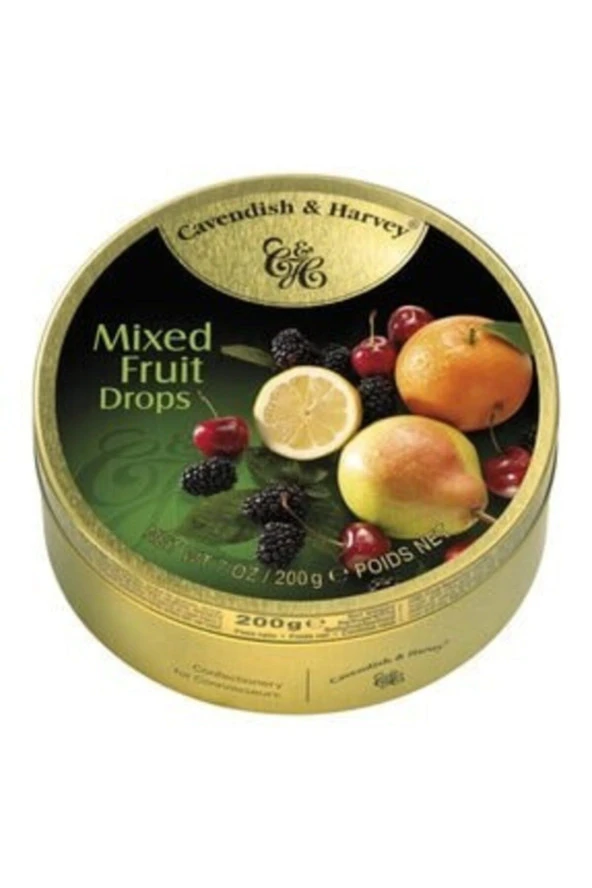 Cavendish & Harvey Mixted Fruit (Karışık Meyve Aromalı) Drops - 175g