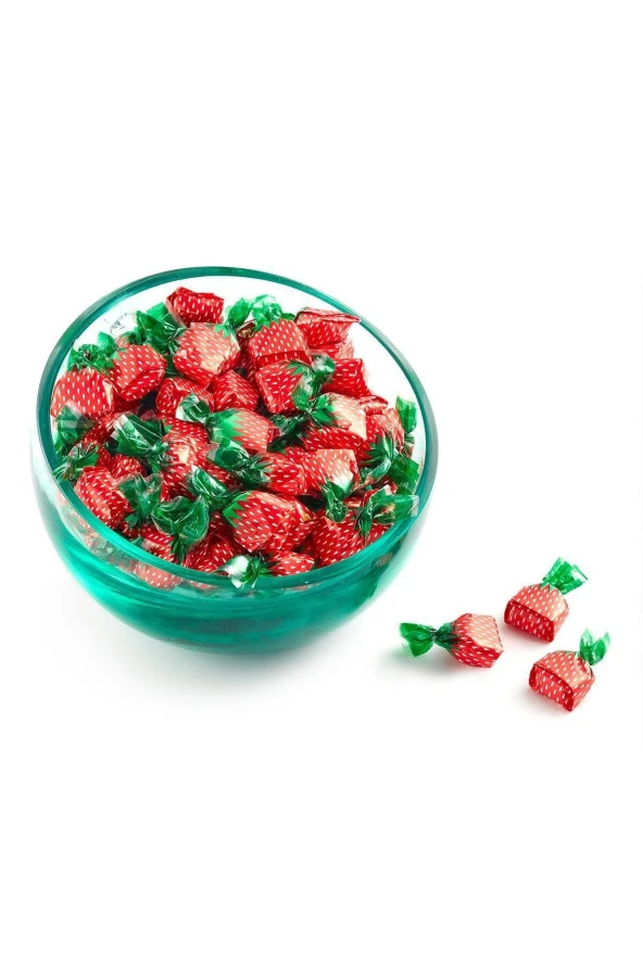 Elit Çikolata Çilek Dolgulu Bonbon Şeker 1kg Glutensiz - 2