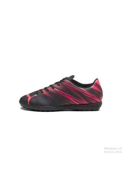 Puma ATTACANTO TT Black - Fire Halı Saha Ayakkabı 107478 03 - 2