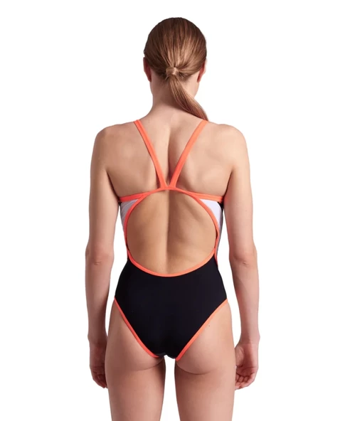 Arena Icons Swimsuit Super Fly B Kadın Yüzücü Mayosu 006644551 Siyah - 4