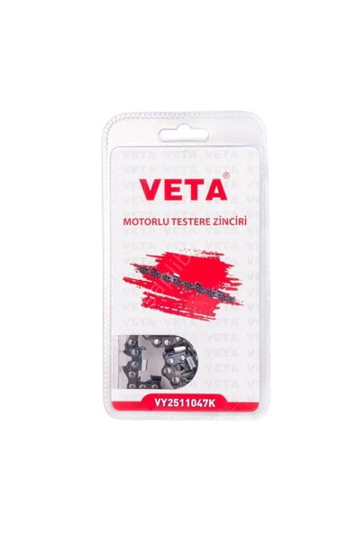 Veta 1/4" 1.1mm Ayak 18 Diş Yuvarlak Akülü Budama Testere Zinciri