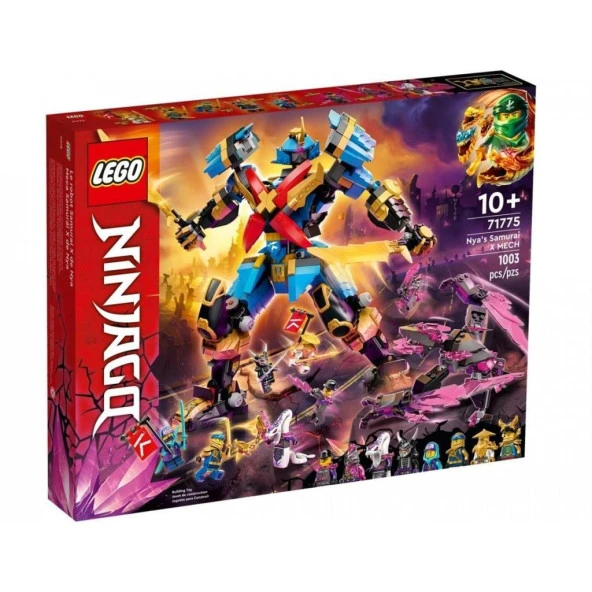 71775 Lego Ninjago - Nya'nın Samuray X Robotu, 1003 parça +10 yaş