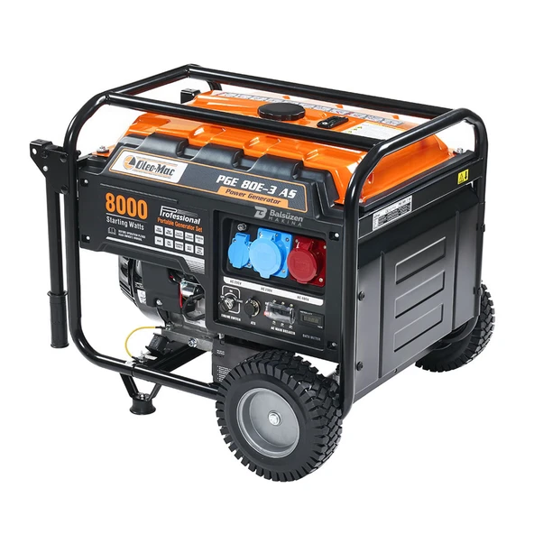 Oleomac Pge 80e-3 Eur5 Benzinli Marşlı Dual Jeneratör 8.12 Kva - 3