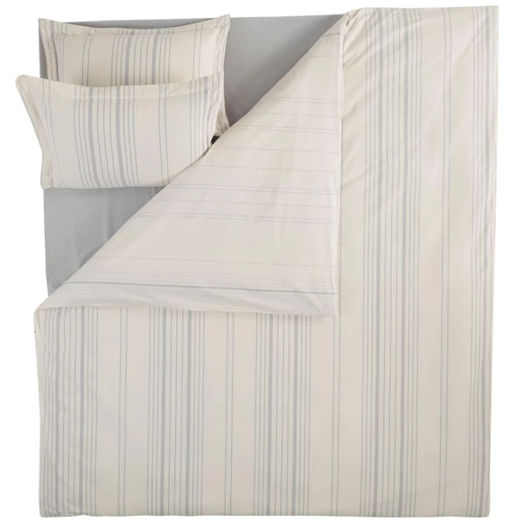 Soley | Agna | %100 Pamuklu İpliği Boyalı King Size Nevresim Takımı - 7