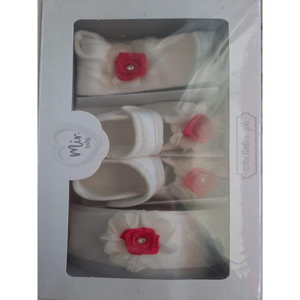 Minisan Bebek Üçlü Patik Takım - 5