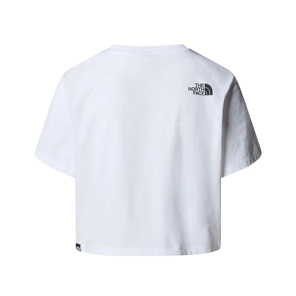 The North Face  Kadın SIMPLE DOME CROPPED RELAXED Tişört  NF0A87U4FN41 - Resim 2
