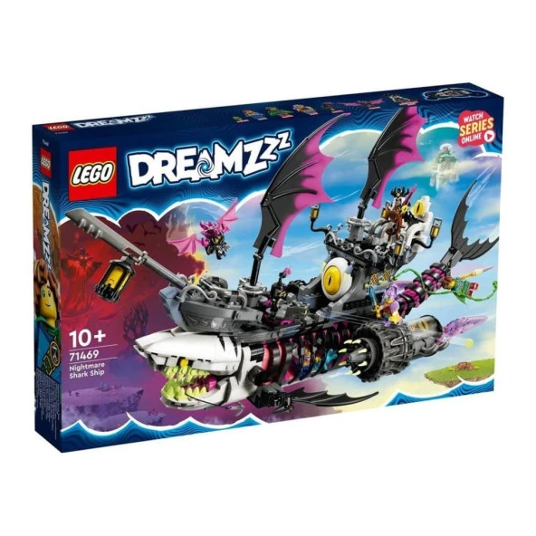 71469 LEGO® DREAMZzz™ Kabus Köpek Balığı Gemisi 1389 parça +10 yaş