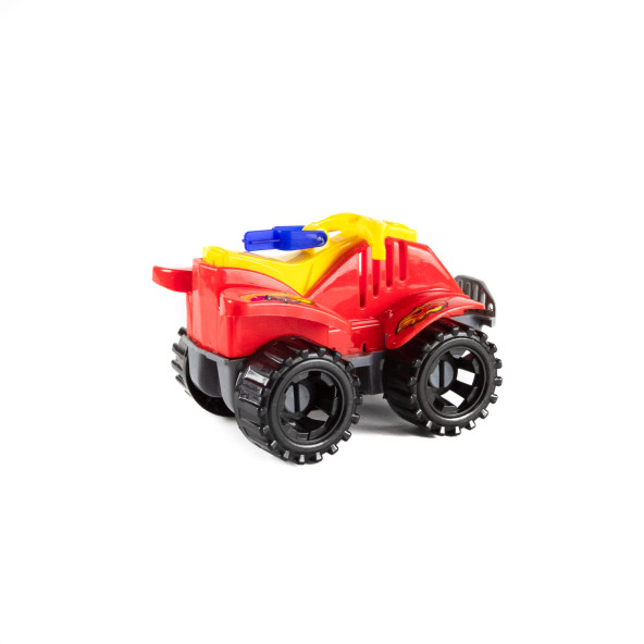 Oyuncak Atv Sopalı Sevimli Atv Kırmızı 25 Cm - 3