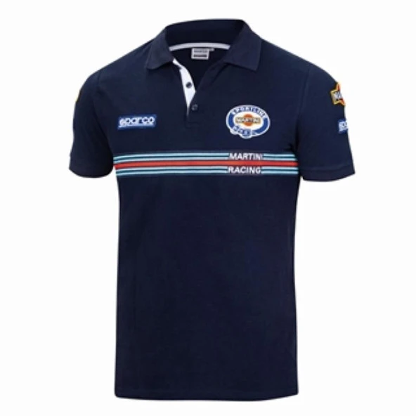 SPARCO MARTİNİ RACİNG LACİVERT T-SHIRT XXL BEDEN