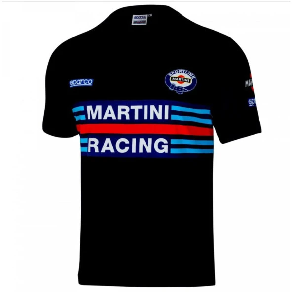 SPARCO MARTİNİ RACİNG SİYAH T-SHİRT XL BEDEN