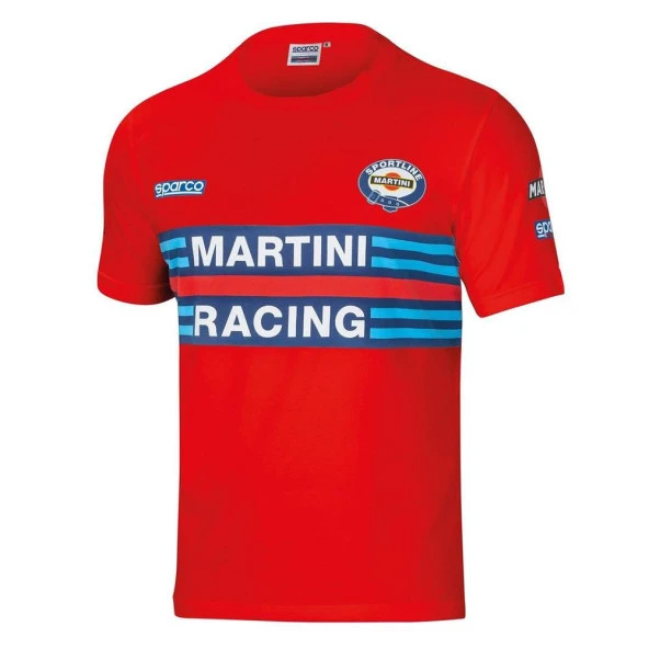 SPARCO MARTİNİ RACİNG KIRMIZI T-SHİRT L BEDEN