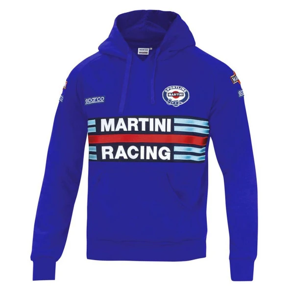 SPARCO MARTİNİ RACİNG FELPA HOODİE MAVİ XL BEDEN