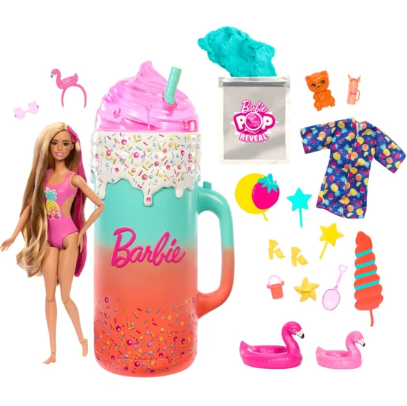 Barbie Pop Reveal Sürprizli Bardak HRK57 Lisanslı Ürün ürün görseli 1