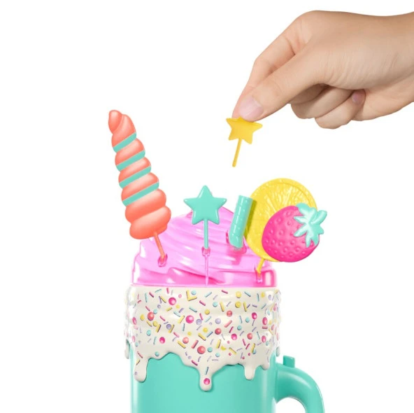 Barbie Pop Reveal Sürprizli Bardak HRK57 Lisanslı Ürün - 5