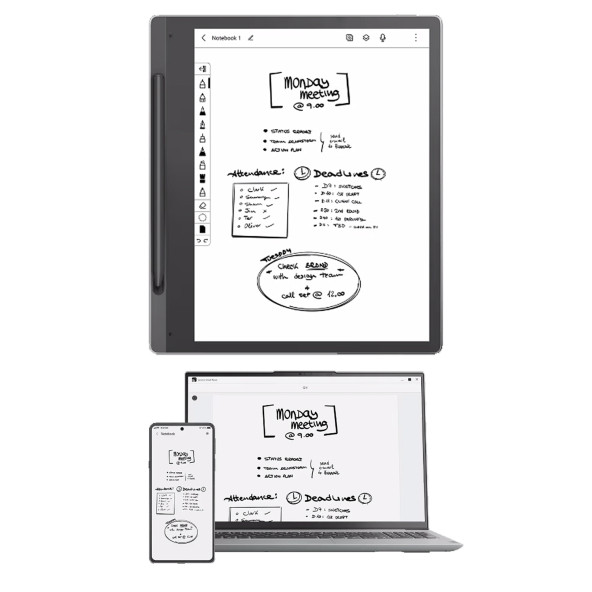 Lenovo Smart Paper ZAC00011TR 64 GB 10.3" Tablet - 4