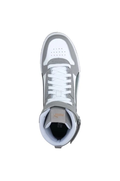 Puma RBD Game - Erkek White-Eucalyptus-Gray Bilekli Spor Ayakkabı - 385839 17 - 5