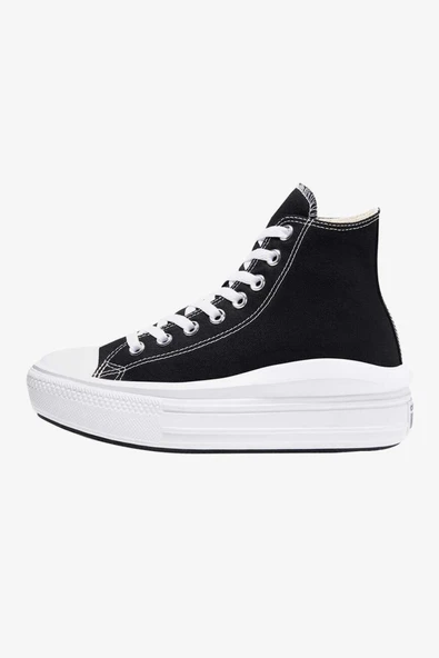 Converse Chuck Taylor All Star Move Hi Kadın Siyah Sneaker 568497C - 2