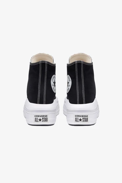 Converse Chuck Taylor All Star Move Hi Kadın Siyah Sneaker 568497C - 4